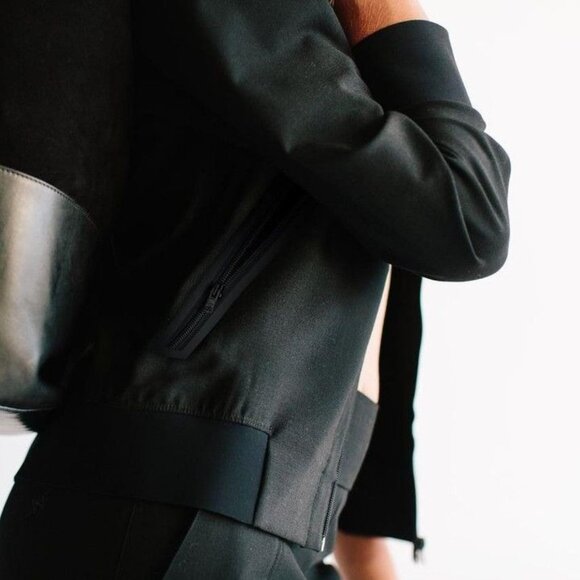 Époque Évolution No BS Bomber Jacket - Black - Size Small - Picture 7 of 9